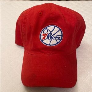 Red 76ers Baseball Cap